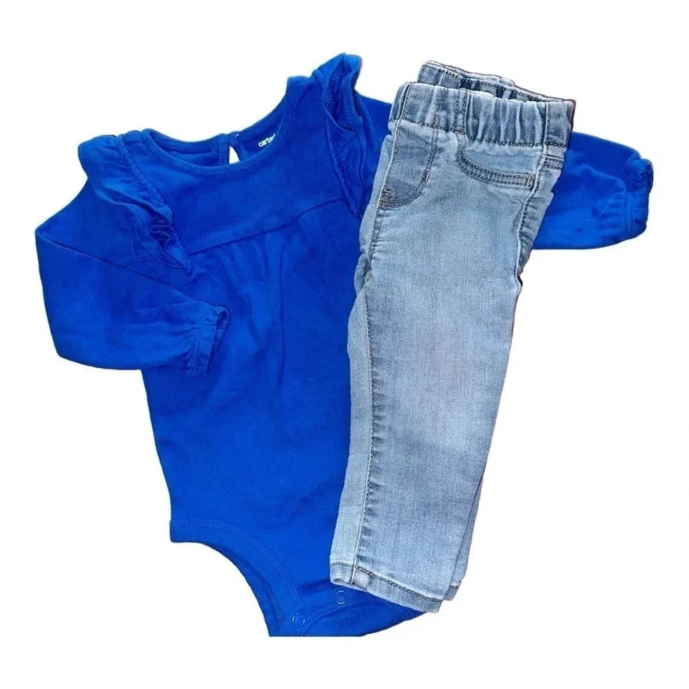 12m girl’s pant and long sleeve shirt set